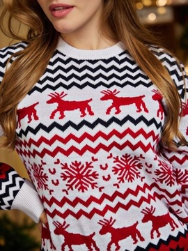 ЖЕНСКИЙ ТЕПЛЫЙ РОЖДЕСТВЕНСКИЙ ДЖЕМПЕР РАЗЛИЧНЫЕ ЗИМНИЕ МОДЕЛИ