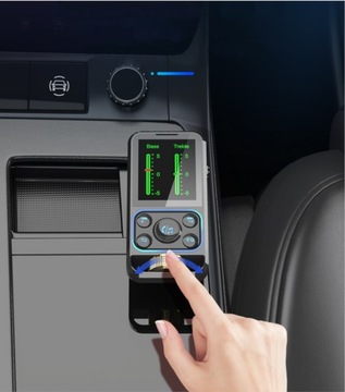 FM-ПЕРЕДАТЧИК BLUETOOTH QC USB PD БЫСТРОЕ ЗАРЯДНОЕ УСТРОЙСТВО