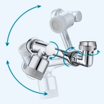 ПОВОРОТНЫЙ УДЛИНИТЕЛЬ ДЛЯ КРАНА АЭРАТОРА 1080 ГРАДУСОВ