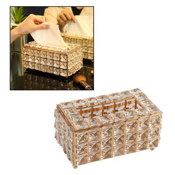 Декоративный держатель из блестящих кристаллов