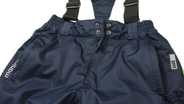 Зимние ЛЫЖНЫЕ штаны, УТЕПЛЕННЫЕ, подтяжки 134