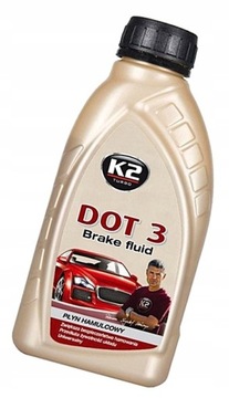 K2 M3P95 PŁYN HAMULCOWY DOT3, 0.5L