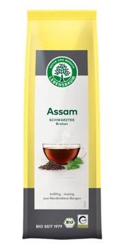 HERBATA CZARNA ASSAM LIŚCIASTA BIO 100 g - LEBENSB