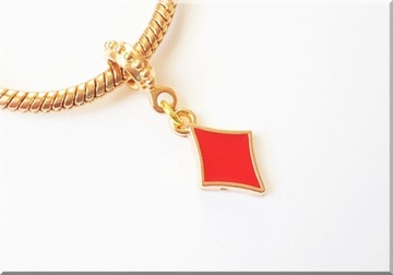MODUŁOWA ZAWIESZKA CHARMS ROMB KARO