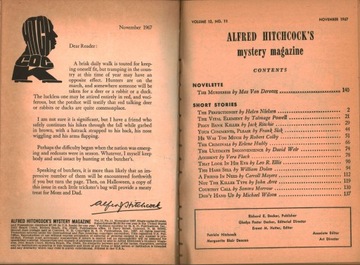 ТАЙНЫЙ ЖУРНАЛ АЛЬФРЕДА ХИЧКОКА - ЕЖЕГОДНЫЙ 1967 ГОД - 12 ВЫПУСКОВ