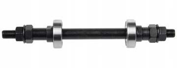 ЗАДНЯЯ ОСЬ ВЕЛОСИПЕДНОЙ СТУПИЦЫ С МАШИННЫМИ ПОДШИПНИКАМИ 170 мм