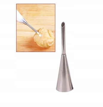 ИГОЛЬЧАТЫЙ МАСЛЯНЫЙ СПИНК ДЛЯ НАЧИНКИ ПОНЧИКОВ, ТРУБОЧЕК С КРЕМОМ, КУББИНСОВ