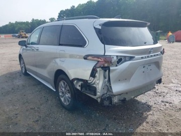 Toyota Sienna III 2023 Toyota Sienna Le, 2023r., 2.5L 2.5 Benzyna 245KM, zdjęcie 3