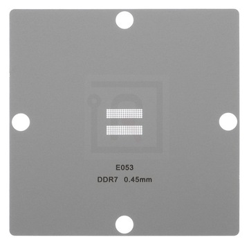 SITO BGA DO UKŁADÓW PAMIĘCI DDR7 80mm