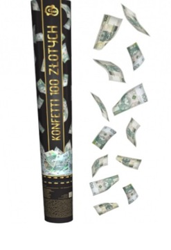 Банкнота 100 злотых с конфетти - хит для любой ВЕЧЕРИНКИ!!!
