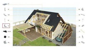 УГОЛ СТОЛЯРНЫЙ КПС1 В СБОРЕ 90х90х65 1 шт.