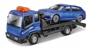 LAWETA CIĘŻARÓWKA model Audi A6 Avant Bburago 1:43