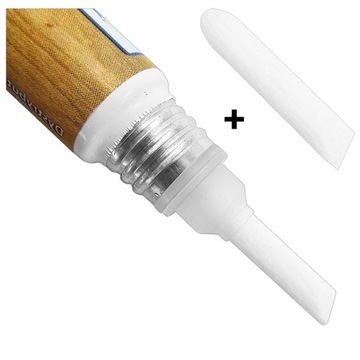 МАРКЕР ДЛЯ РЕТУШИ ДЛЯ МЕБЕЛИ БЕЛЫЙ БЫСТРОСЫХАЮЩИЙ МАРКЕР 12мл RAL 9003 LUGGER