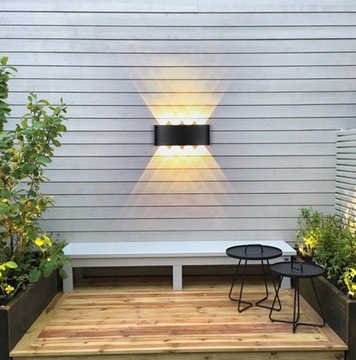 ФАСАДНЫЙ НАСТЕННЫЙ СВЕТИЛЬНИК НАРУЖНЫЙ СВЕТОДИОДНЫЙ НАСТЕННЫЙ СВЕТИЛЬНИК 4ВТ IP65 ВВЕРХ ВНИЗ