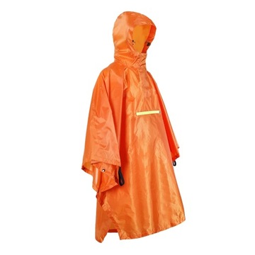Emergency Cycling Poncho Waterproof Bicycle Outdoor Raincoat with Hooded