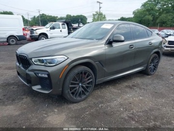 BMW X6 G06 2021 BMW X6 2021r., 4x4, 4.4L 4.4 Benzyna 523KM, zdjęcie 1