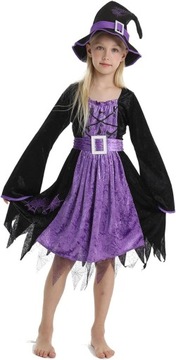 KOSTIUM CZAROWNICA PRZEBRANIE HALLOWEEN ROZMIAR L