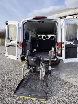 Ford Transit VIII 2020 Ford Transit 9 osobowy automat winda przewóz osoby na wózku pfron, zdjęcie 1