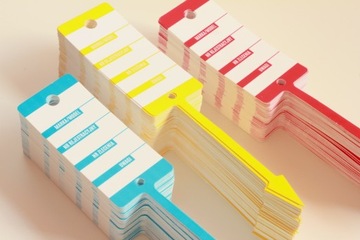 Сервисные брелоки ЗЕЛЕНЫЕ 100 шт.