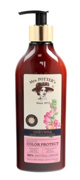 Mrs Potters Triple Flower Odżywka do włosów farbowanych Color Protect 390m