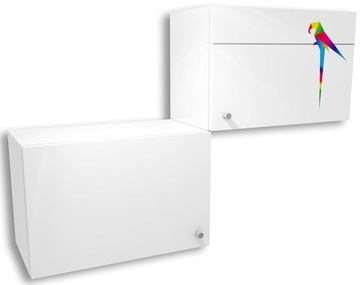 ПОДВЕСНОЙ ДЕТСКИЙ ШКАФ, БЕЛЫЙ = 2 ШТ.