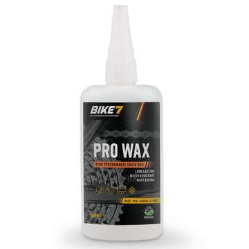 BIKE 7 PRO WAX WOSK SMAR DO ŁAŃCUCHA ROWEROWEGO 150 ml JAKOŚĆ