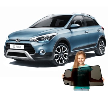 ZASŁONKI NA MAGNESACH HYUNDAI I20 II 2 ACTIVE