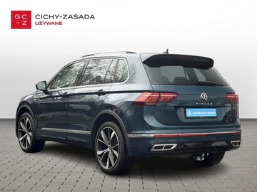 Volkswagen Tiguan II SUV Facelifting 2.0 TDI 200KM 2021 Volkswagen Tiguan R-line Kamery 360 HarmanKardon Zawieszenie DCC ACC Faktu, zdjęcie 2