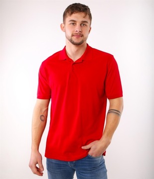 LEE COOPER Koszula polo męska ALAN 7100 RED XL