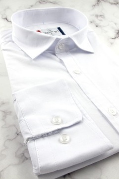 Мужская элегантная деловая рубашка к костюму E428