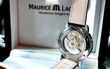 Zegarek Maurice Lacroix Masterpiece Regulator Automatic 42 mm Karta Komplet