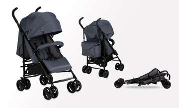 Ходунки-зонтики - MoMi AKIRA GREY - СУМКА ИЗ ФОЛЬГИ MOSQUITO BASKET