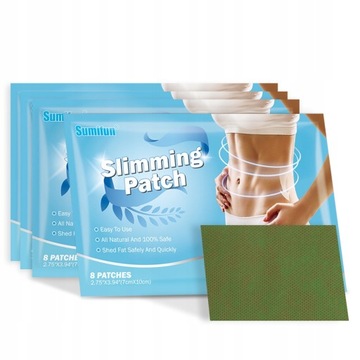Sumifun Детокс-жиросжигающий пластырь для живота и талии