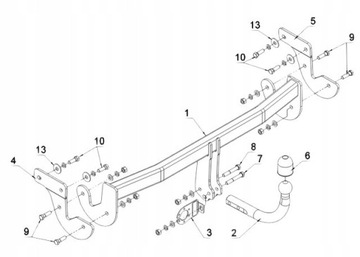 AUTO ZAŘÍZENÍ(HÁK) TÁŽNÝ HYUNDAI I40 SEDAN+KOMBI CW E20
