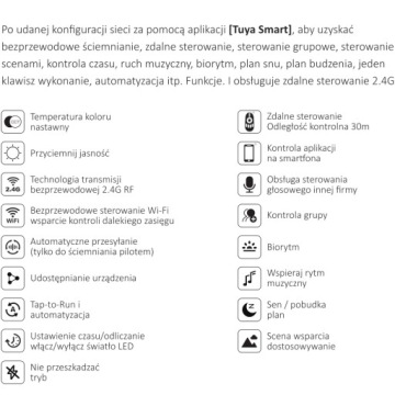 КОНТРОЛЛЕР MILIGHT FUT035W + СВЕТОДИОДНАЯ ЛЕНТА MONO CCT TUYA