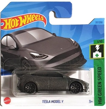 HOT WHEELS TESLA MODEL Y HW GREEN SPEED 2023