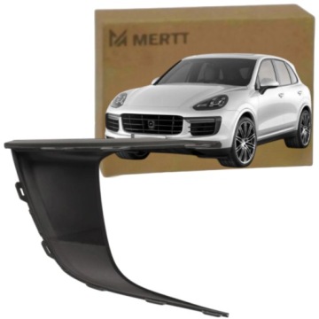 PORSCHE CAYENNE 958 FL 2015-2017 Leiste Schutzleiste KRATKI der Stoßstange DEKOR Grill links | thumb 4