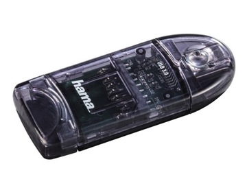Hama CZYTNIK KART SD/ MicroSD USB 3.0, Antracyt