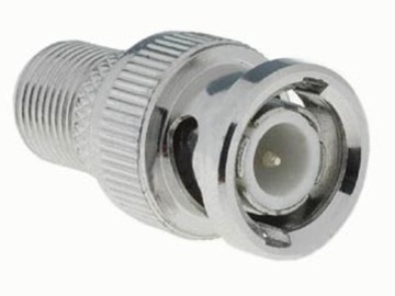 ПЕРЕХОДНАЯ РАЗЪЕМ F - РАЗЪЕМ BNC