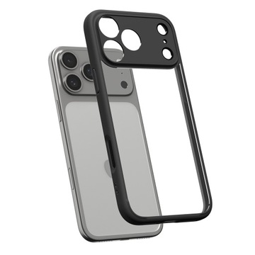 SPIGEN PRZEZROCZYSTE ETUI CASE COVER TPU DO IPHONE 17 PRO + 2-PAK SZKŁO