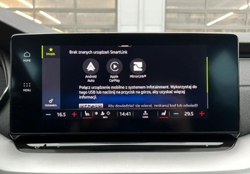 Skoda Octavia IV Liftback 2.0 TDI 150KM 2022 Skoda Octavia 4X4 Style Pakiety, ACC, GPS, Kamera, HUD, Digital Cockpit,, zdjęcie 31