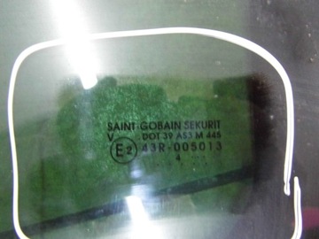 PEUGEOT 807 04' SKLO (OKNO) PRAVÝ ZADNÍ