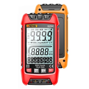 ЦИФРОВОЙ МУЛЬТИМЕТР ANENG SZ02 True RMS 9999 СЧИТЫВАЕТ