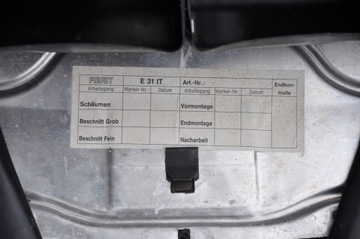 BMW E31 840 850 DESKA ROZDĚLOVAČE ČERNÁ FACELIFT Z AIRBAG