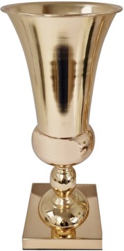 Wazon osłona metalowa glamour wazon flakon wys 42