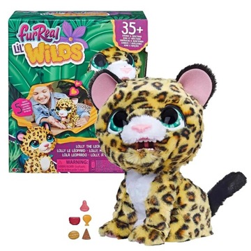 FurReal Lolly Interaktywny Lampart MASKOTKA HASBRO F4394 LEOPARD 40 DZWIĘK