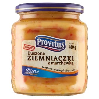 Provitus Duszone ziemniaczki z marchewką,480g