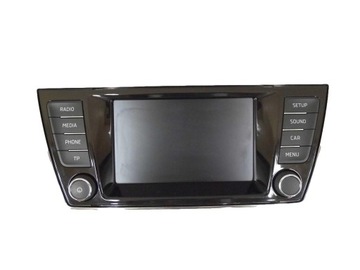Radio wyświetlacz 6V0919604 SKODA FABIA III