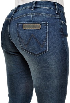 WRANGLER spodnie SKINNY low waist COURTNEY W28 L34