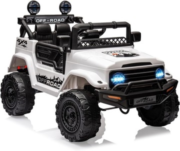 JJ2100 Jeep Auto на аккумуляторе 4x4, 3 года+, Черный